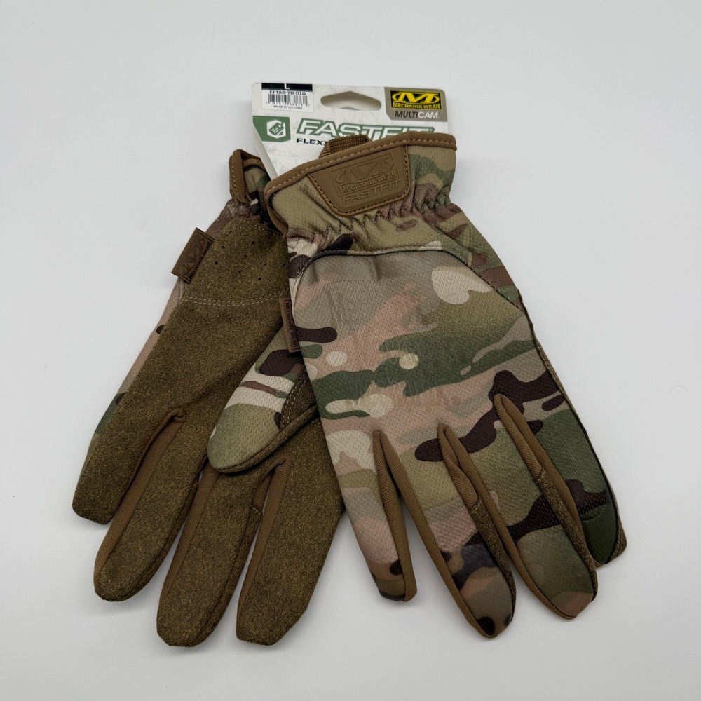 Mechanix Wear FastFit Tactical Gloves Mens Large MultiCam Camo FFTAB-78-010